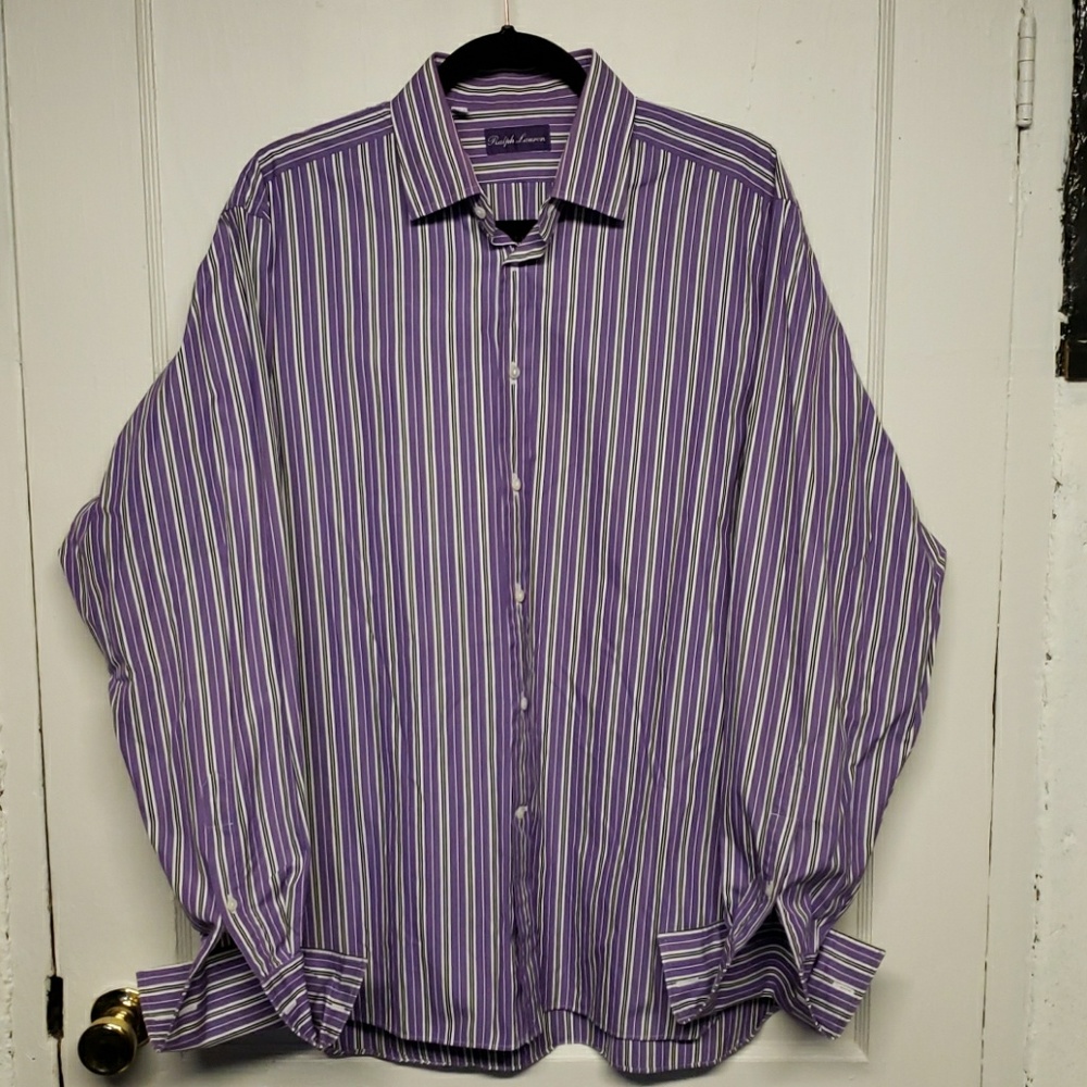 Polo Ralph Lauren Purple Label Mens French Cuff Dr